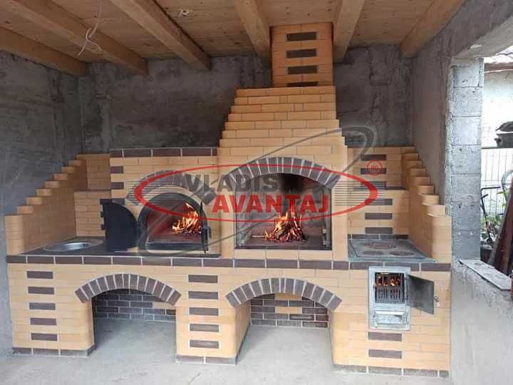 Cărămidă pentru Grătar - Cuptor - Barbecue - Galbenă -