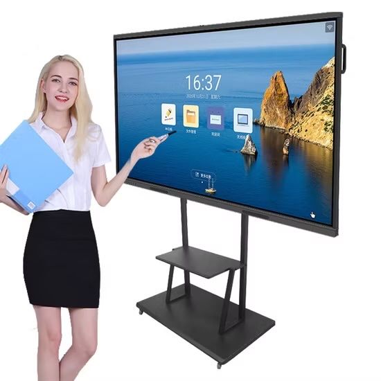 Интерактивная панель 4K Android 13/14 с низкой ценой, доставка бесплат