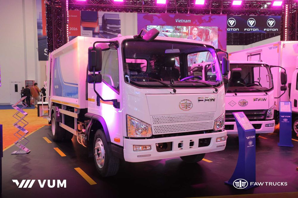 Мусоровоз FAW Tiger V (8м³)