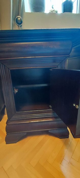 Set Dormitor MOBEXPERT - lemn masiv (pat, somniera, saltele, noptiere)