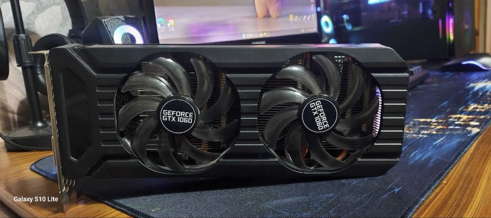 GTX 1060ti 6 gb почти новый