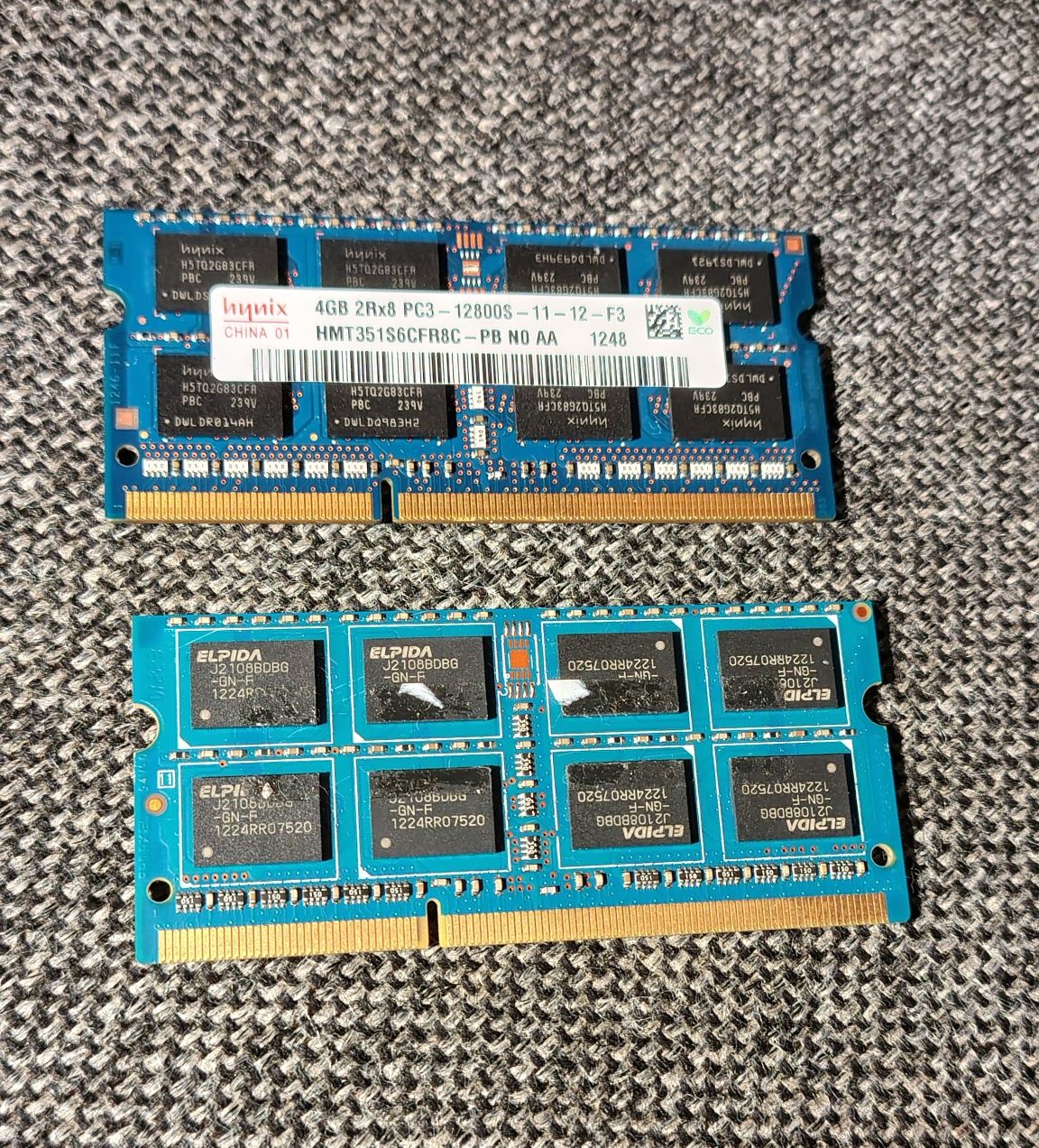 Память для ноутбука DDR3 4Gb, 2 шт