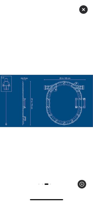 Lego Duplo set șine de cale ferată și macazuri
