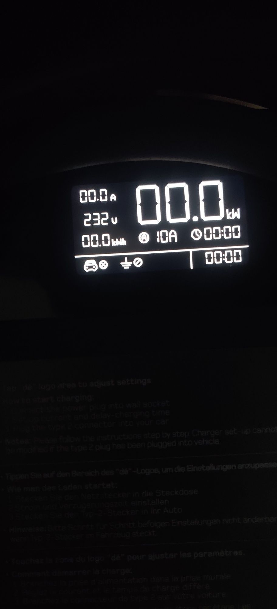 Deponx 11 kW Зарядно устройство за електромобил, 3-фазен, 6-16 A,