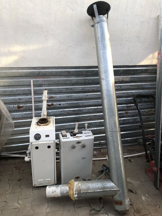 Продам газовый котел, газовую колонку, дымоход