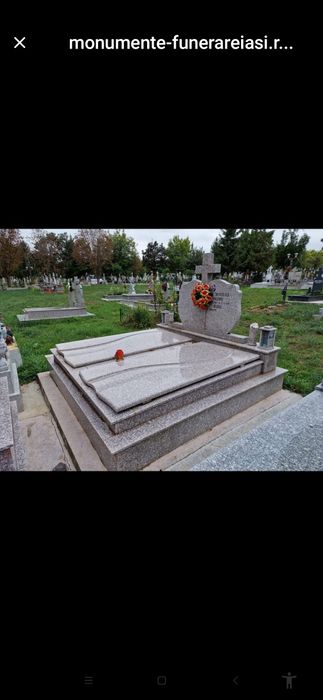 Vând monumente funerare 
Monument funerar elegant din granit – reziste