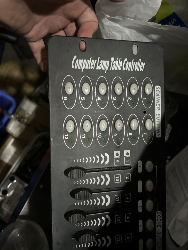 Computer Lamp Table Controller” / DMX-контроллер