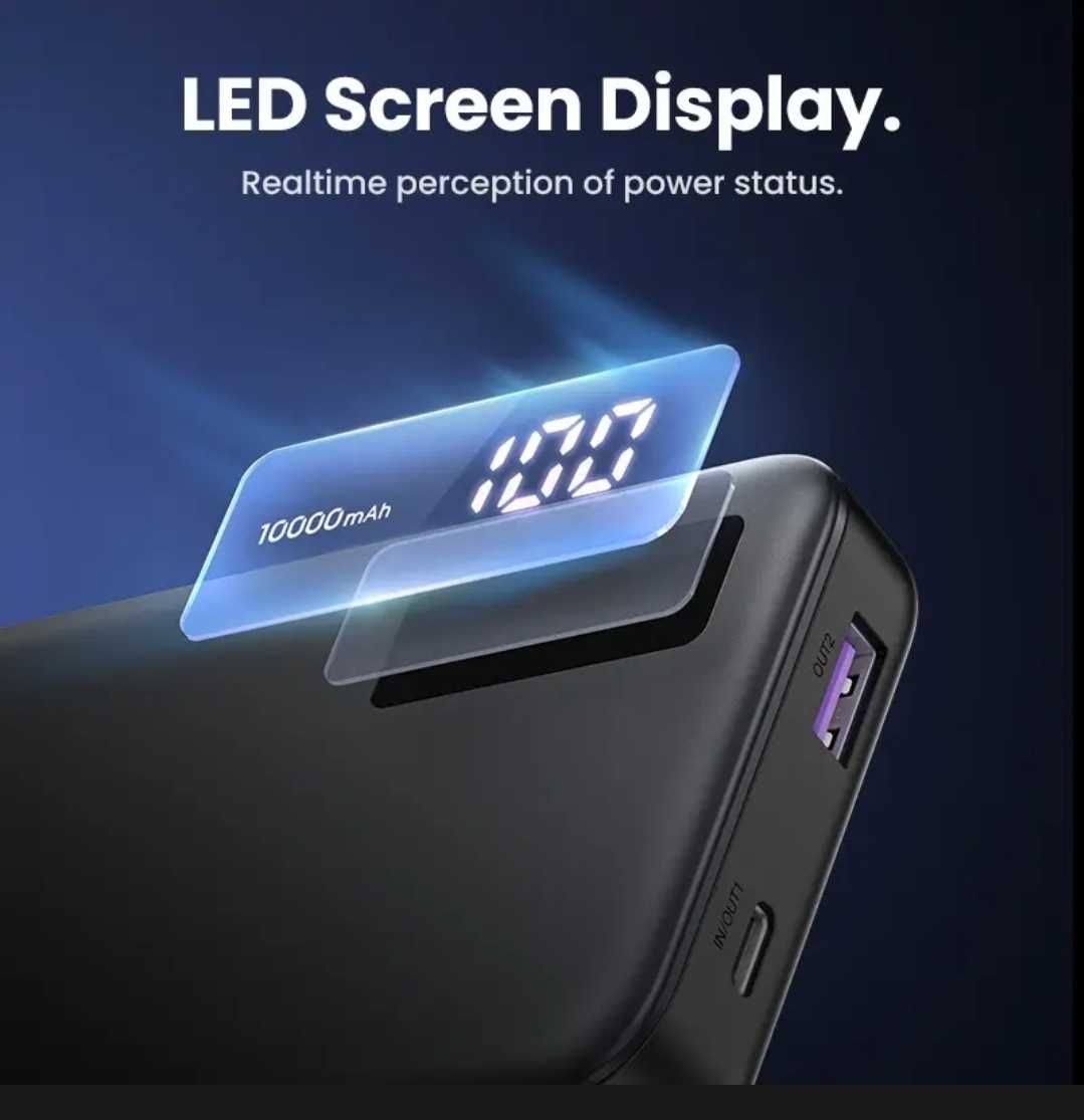 Ugreen PB311 mini Power Bank 10000mAh PD 20W + 22.5W QC3.0 iPhone 16