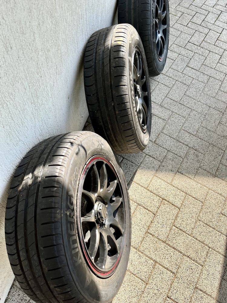 Jante cu anvelope vara Hankook 195/60/15