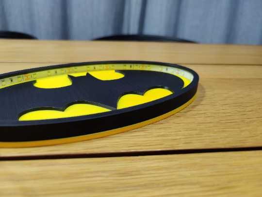 Batman - Sigla luminoasa LED - decoratiune camera copilului