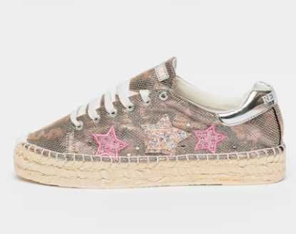 Espadrile textile cu model Replay