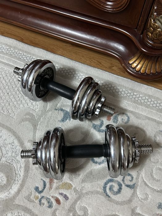 Продам гантели разборные