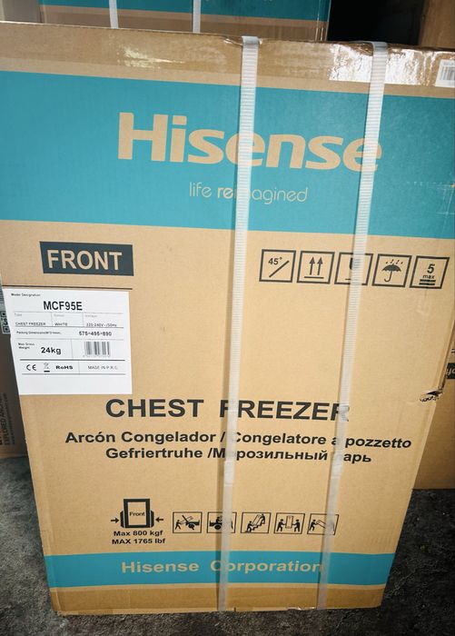 Congelator orizontal Hisense MCF95E – nou, sigilat