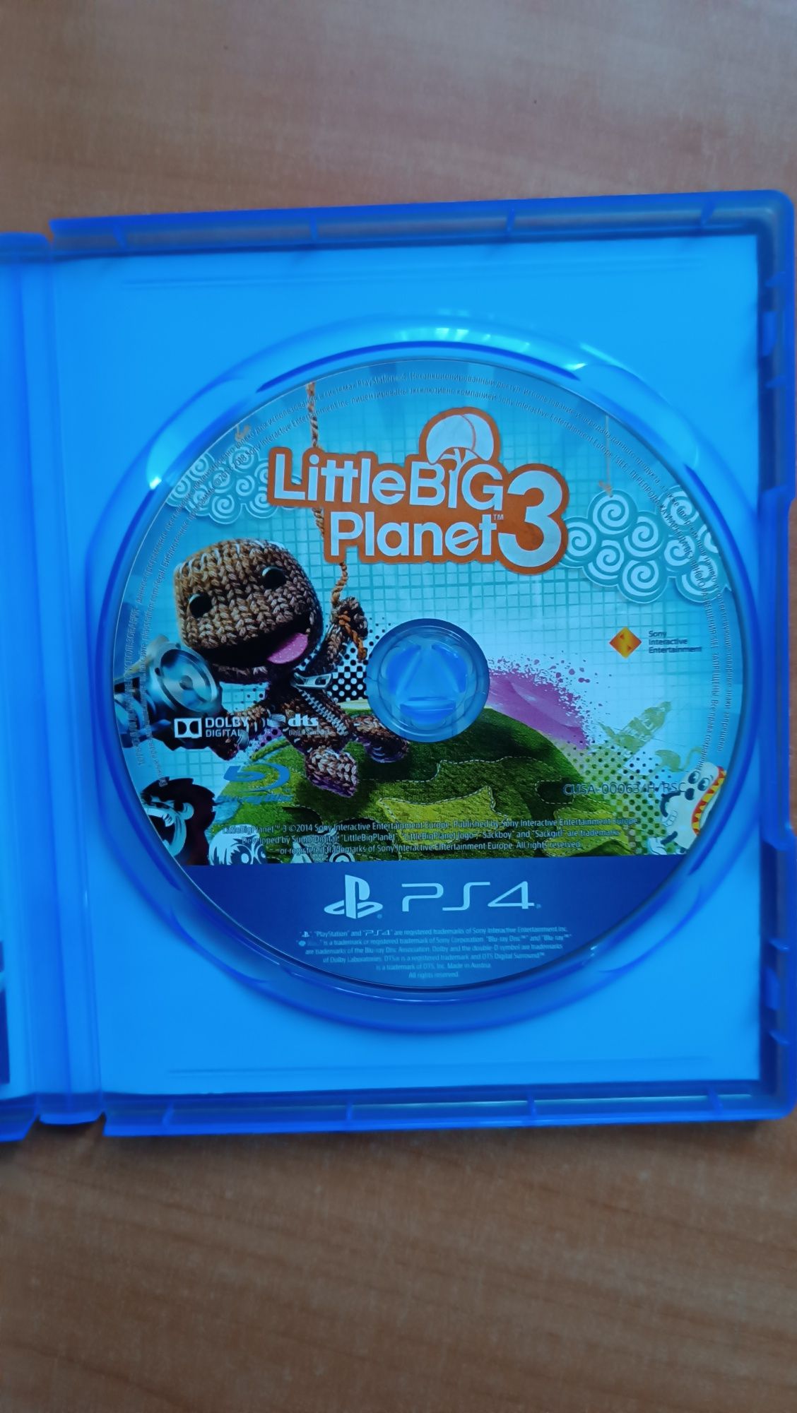 Диск PS4 LittleBIG 3