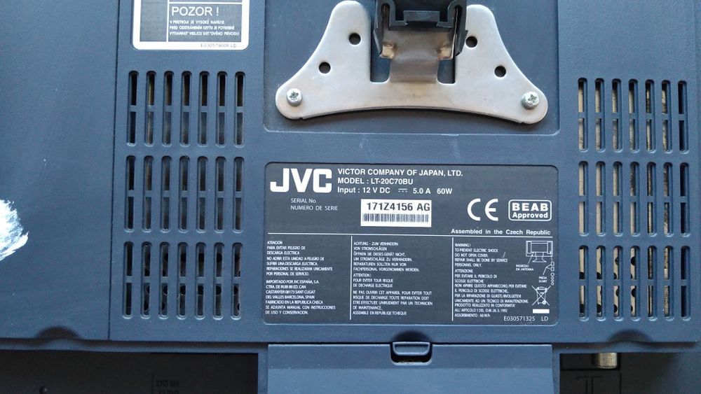 JVC телевизор flat