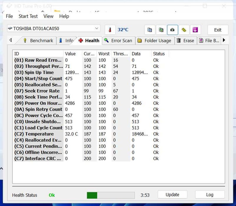 Hard disk 500 GB Toshiba desktop 3.5 inch