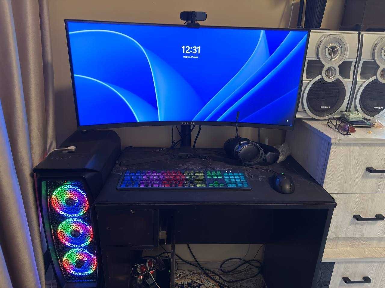 PC z790 gemin x wifi  intel I5 13400 zifler 34 li 165hz Rtx 3060 12gb