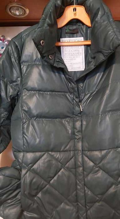 Beneton-дамско пухено яке № 38