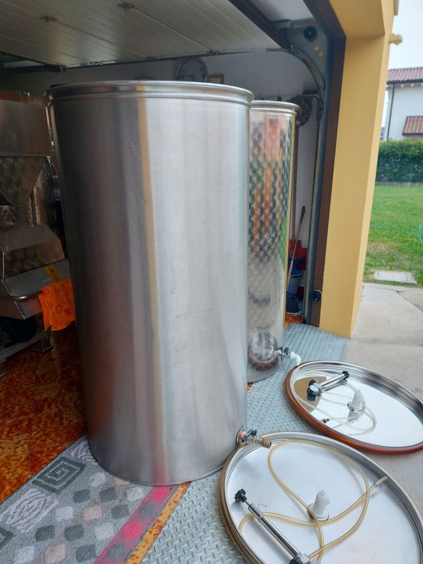 Cisterna bazin butoi inox 600 litri