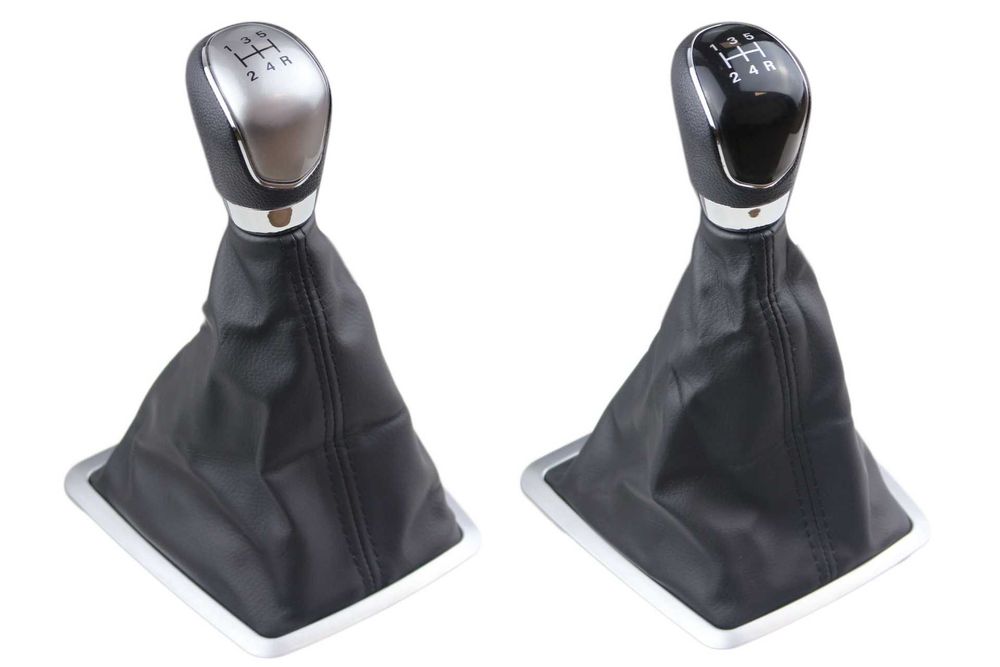 Топка за скоростен лост с Кожен Маншон за Ford Focus 08 - 14 5 ск.