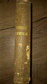 Codice Civile cu Annotatiuni, an 1888