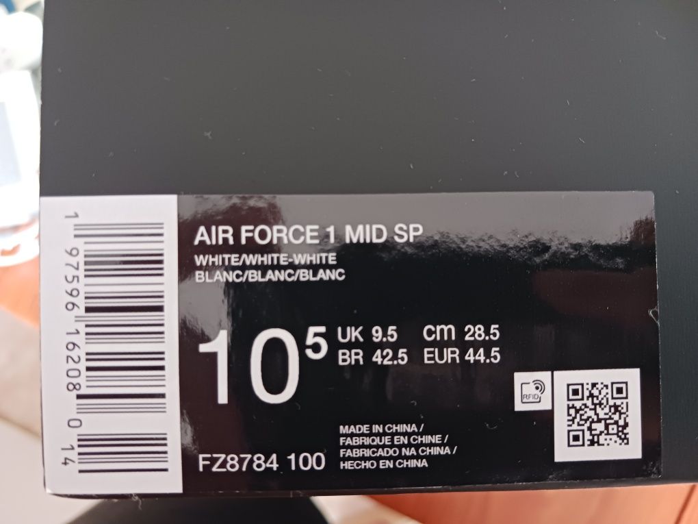 Nike Air Force 1 SUPREME Mid, AF1