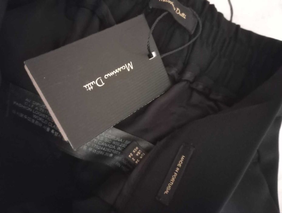 Черен панталон Massimo Dutti