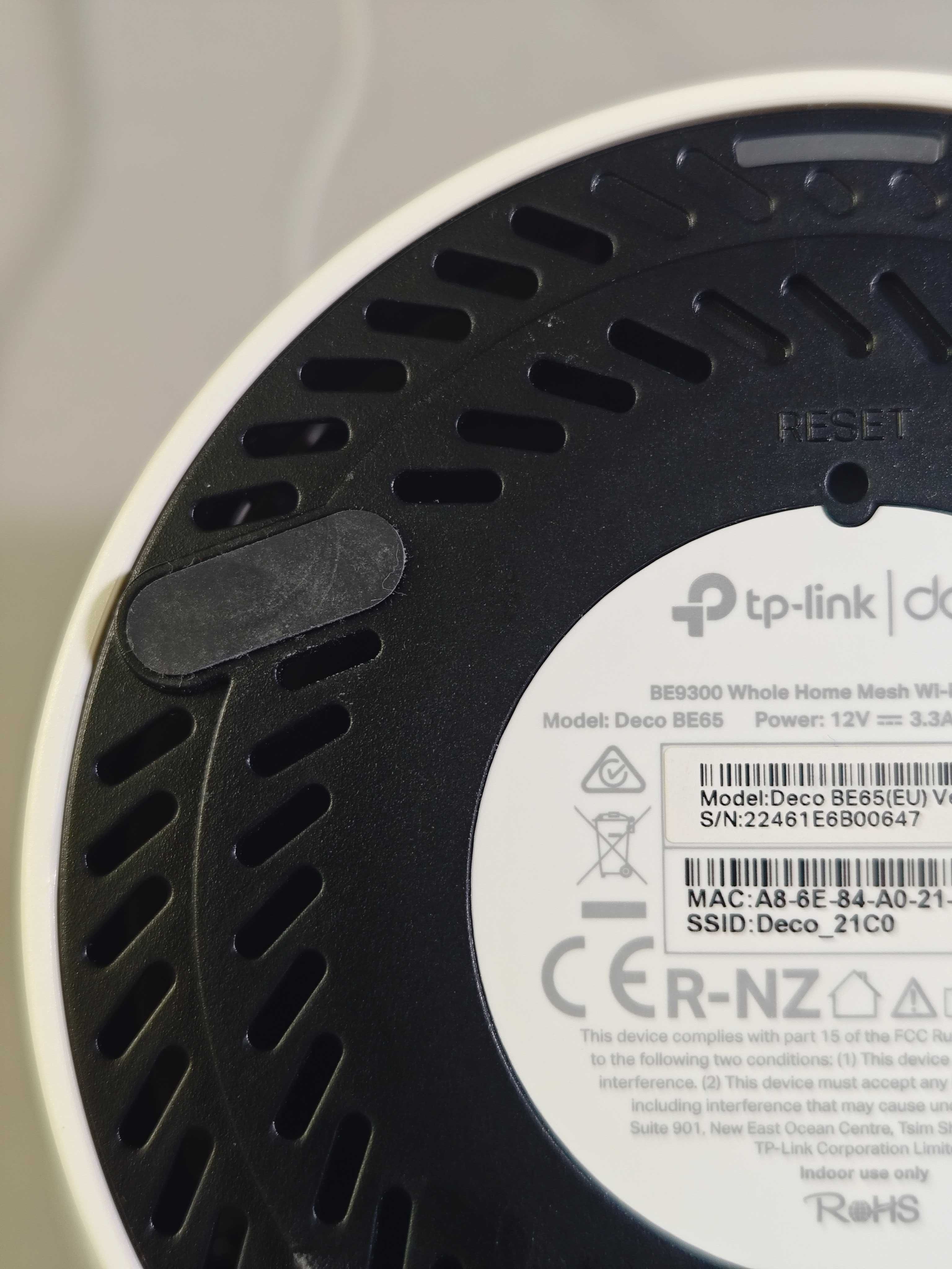TP-Link - Deco BE65, 9.2Gbps WiFi 7 6 GHz Mesh