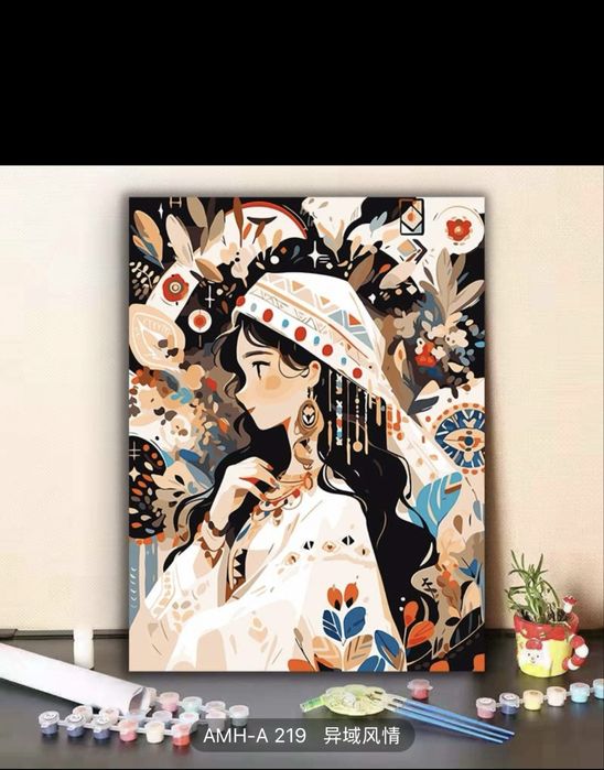 Картины по номерам 2500 тг