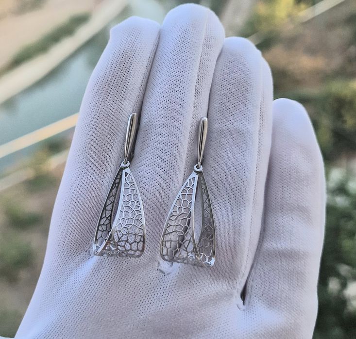 Серьги Серебро 925.