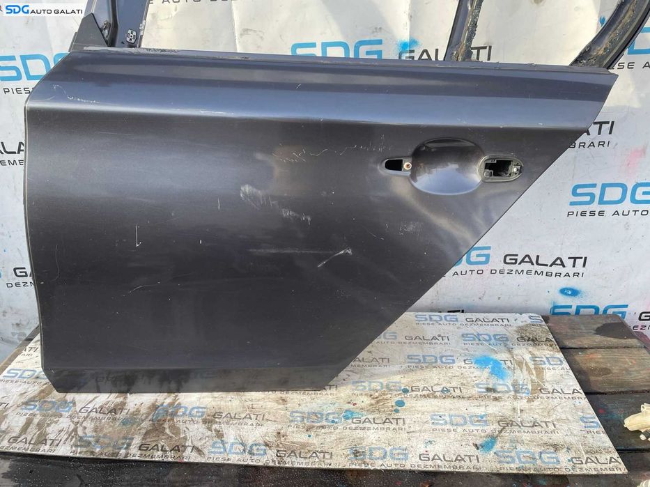 Usa Usi Portiera Portiere Stanga Spate cu Zgarieturi BMW Seria 1 E87 2004 - 2013 Culoare Sparkling Graphite Metallic [X2960]