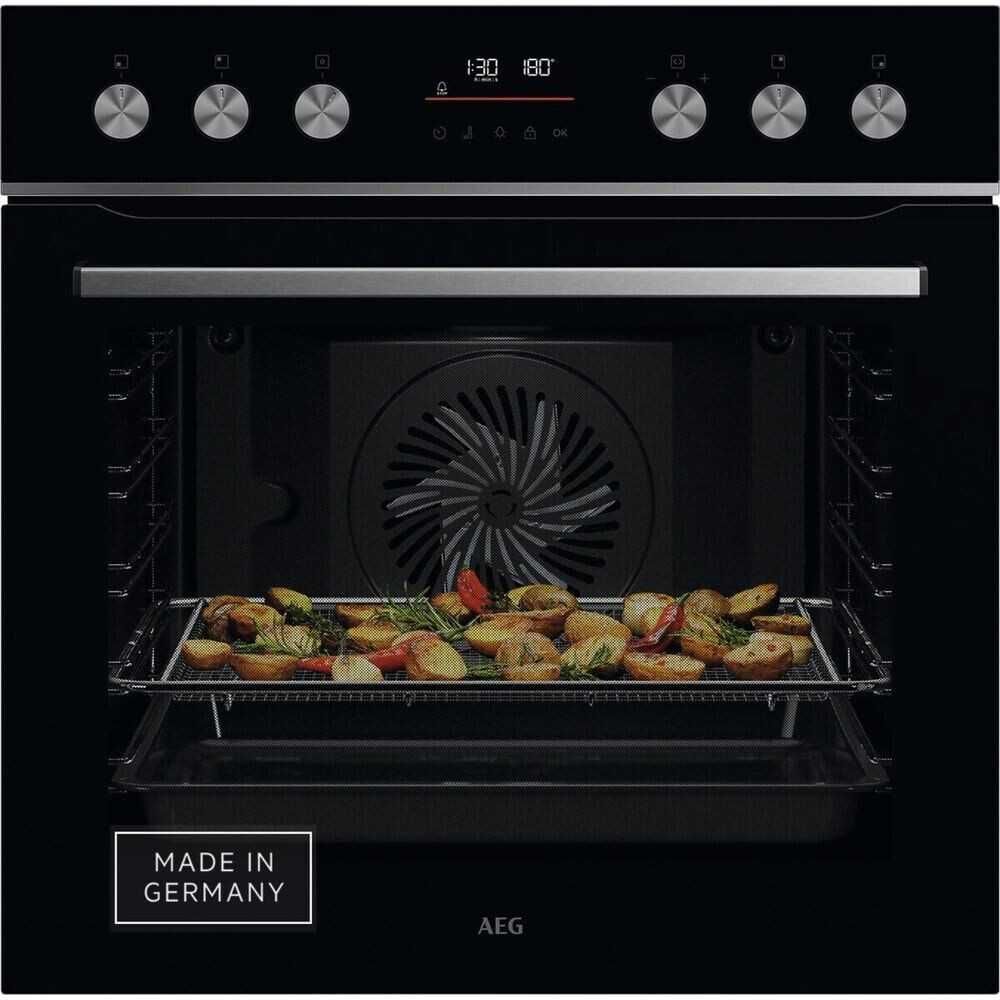 Фурна за вграждане AEG OU5PE42AB + OIX64A00XB индукционен плот