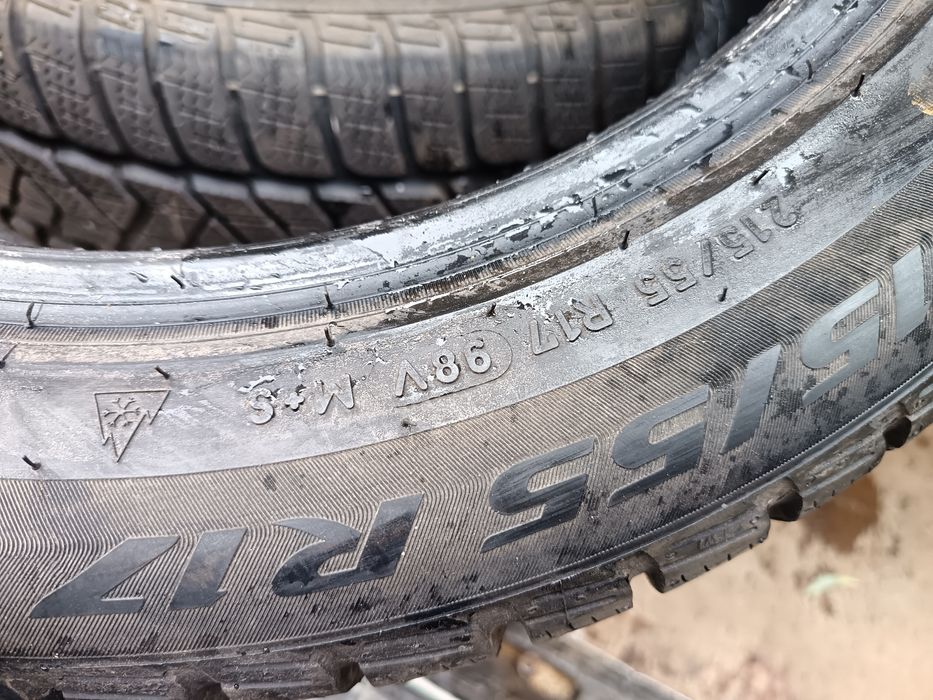 Anvelope MS iarna 215 55 17 pirelli 2019 8mm