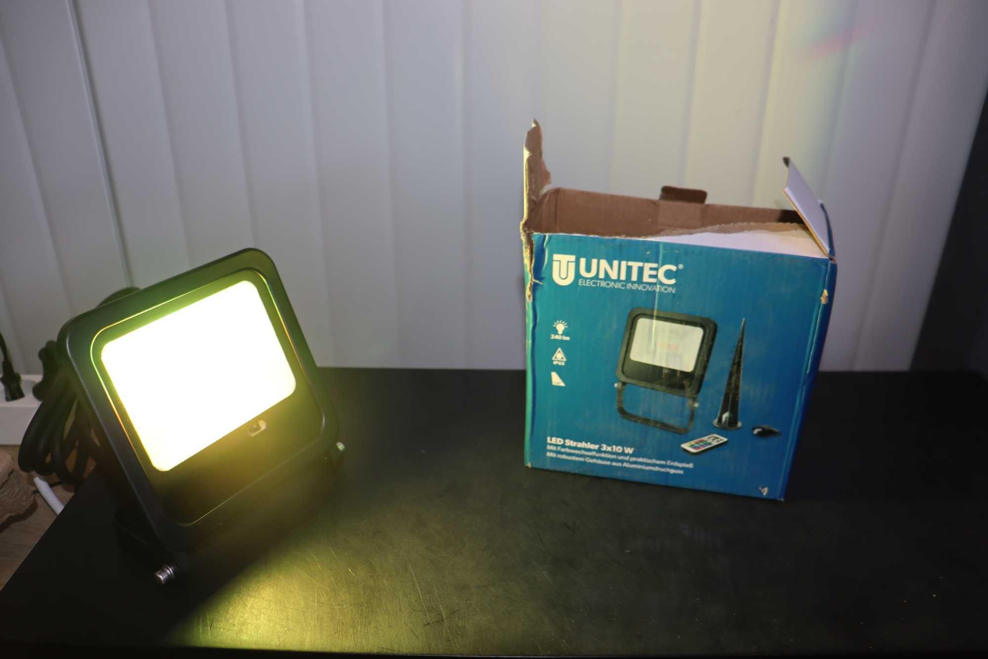 UNITEC LED прожектор 3x10W външен прожектор светлина лампа IP65