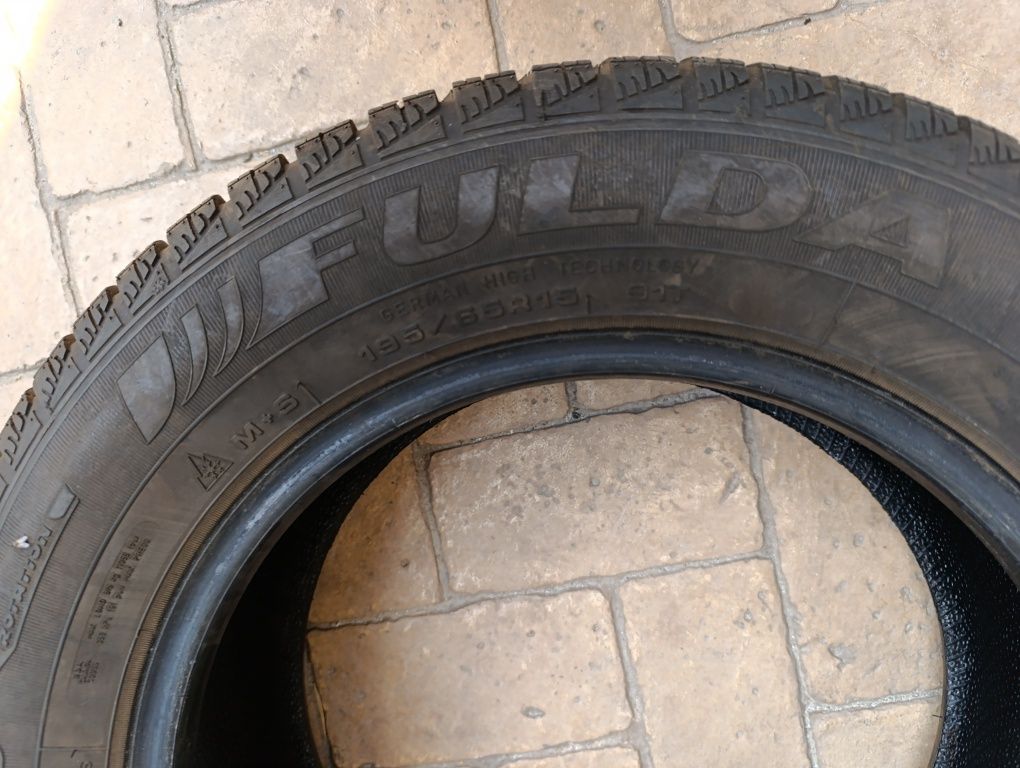 Зимни гуми Fulda 195/65/15 dot 2023