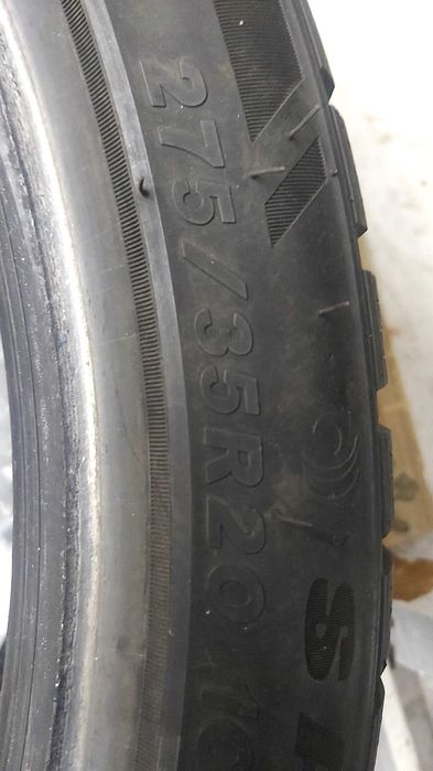 4бр. 275/35/R20 зимни чисто нови карани 200 км. SAYLON лиценз MİCHELİN