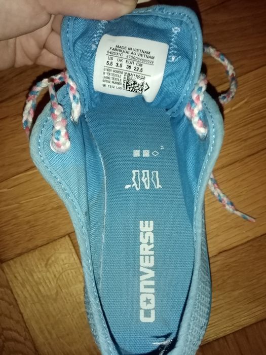 Converse Chuck Taylor Conversi 35.5 Marimea 36 Albastrii Tricot