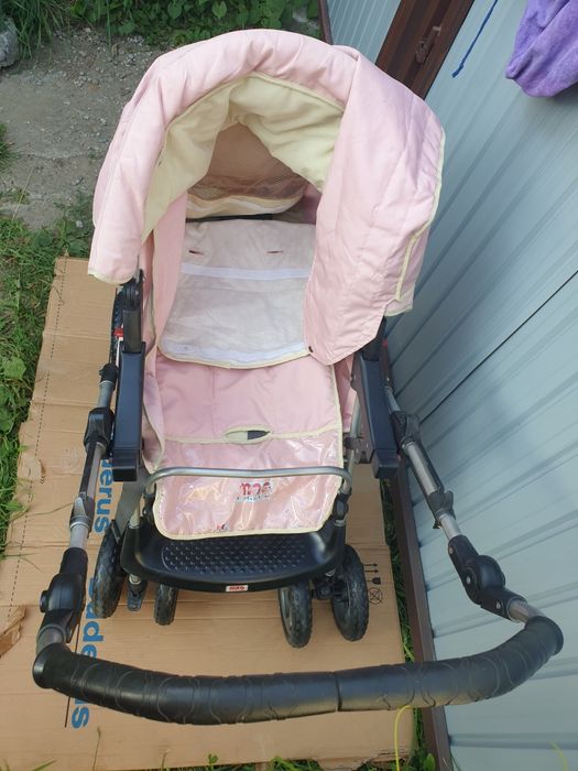 Cărucior BEBE, 3in1, Pliabil, MODERN, Accesorizat, MAG (Made in U.K.)