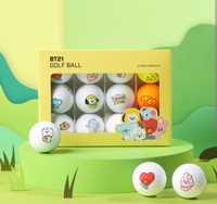 Продам гольф мячи новые из Кореи. BTS premium мячи. Фирменные.