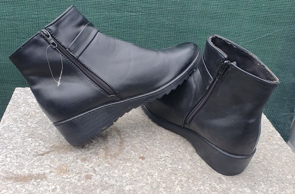 Botine imblanite piele dama