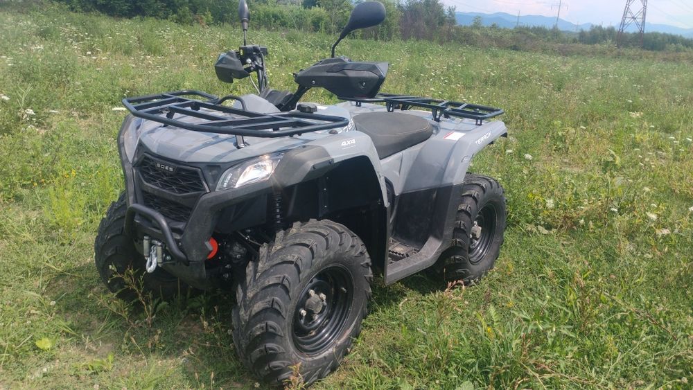 Goes cf moto 400cc 4x4 cu troliu