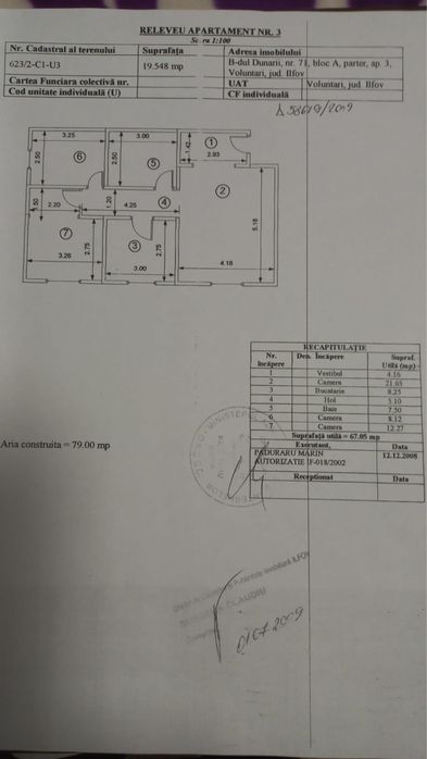 Apartament de vanzare