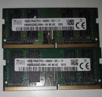 kit memorie laptop 32gb ddr4 2666v(2x16gb) micron sau hynix