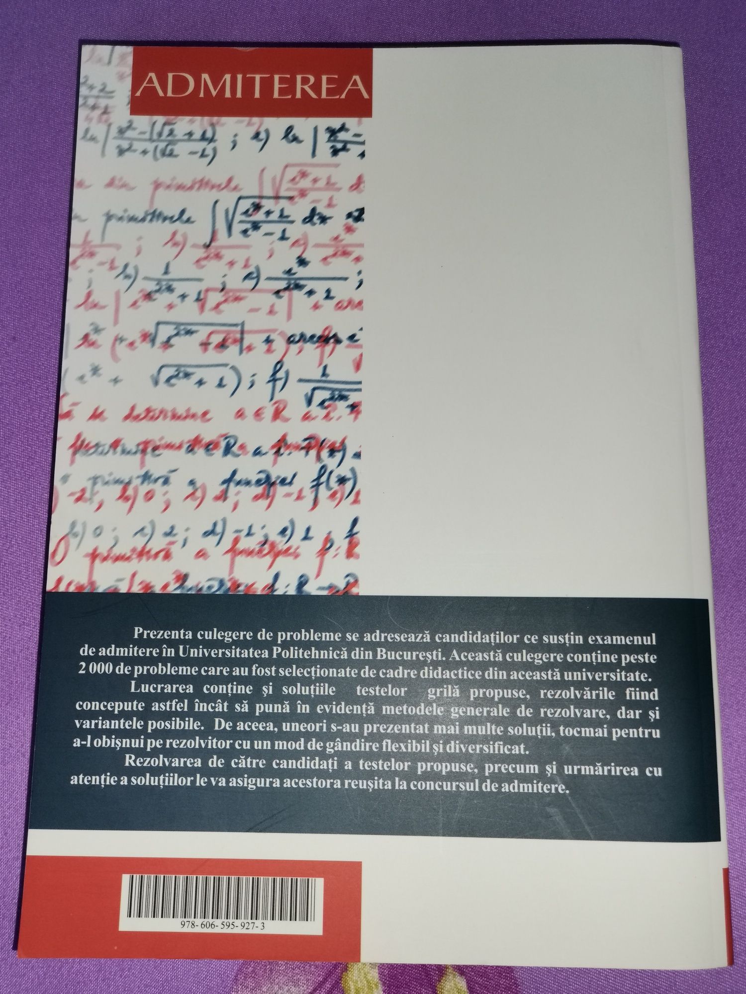 Culegeri, clasa a 11 a, bacalaureat si admitere la politehnica