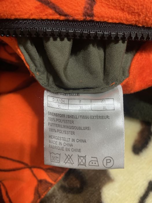 Geacă Impecabila reversibilă camuflaj portocaliu/verde RealTree