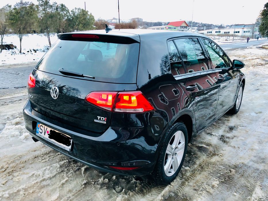 VW Golf 7, euro 5, 1,6 tdi bluemotion,