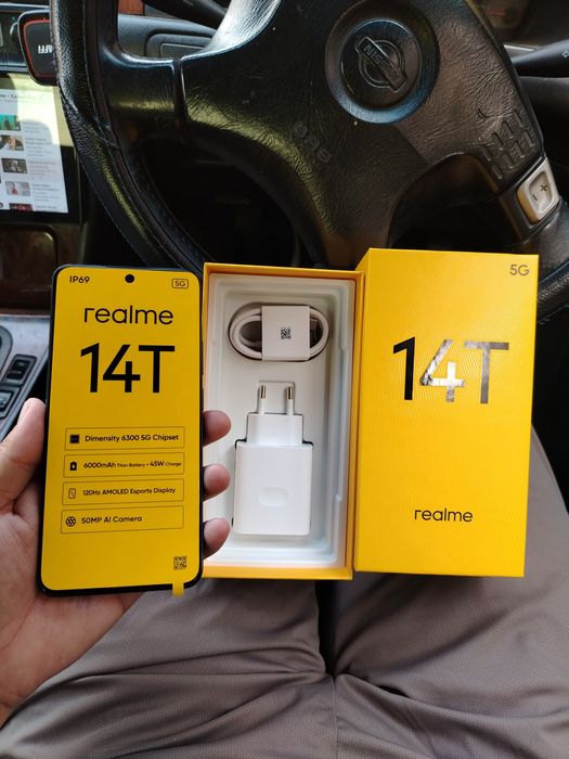 Realme 14T 5G новый 256гб