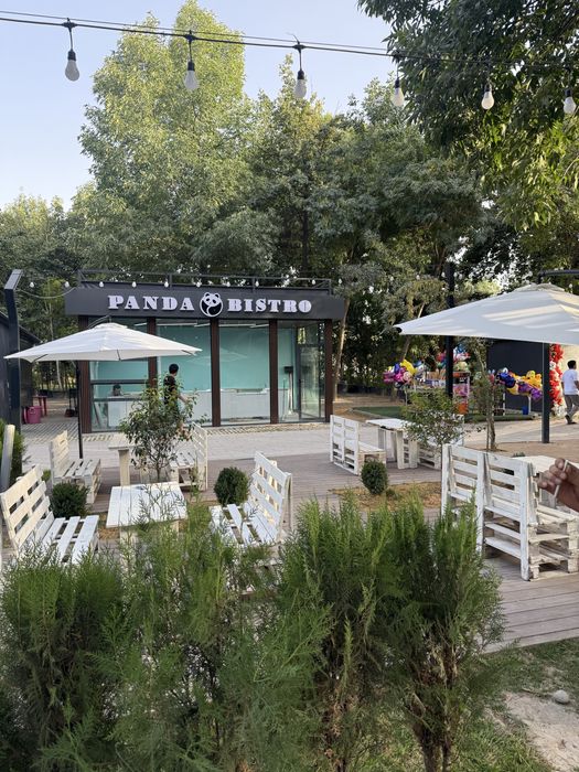 Зонтик стол стул комплект сотилади