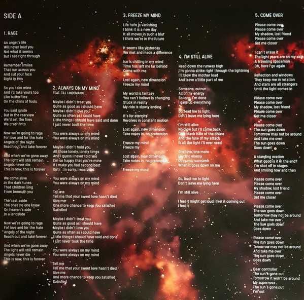 LP Vinil Emigrate - The Persistence of Memory 2021 R.Kruspe Rammstein