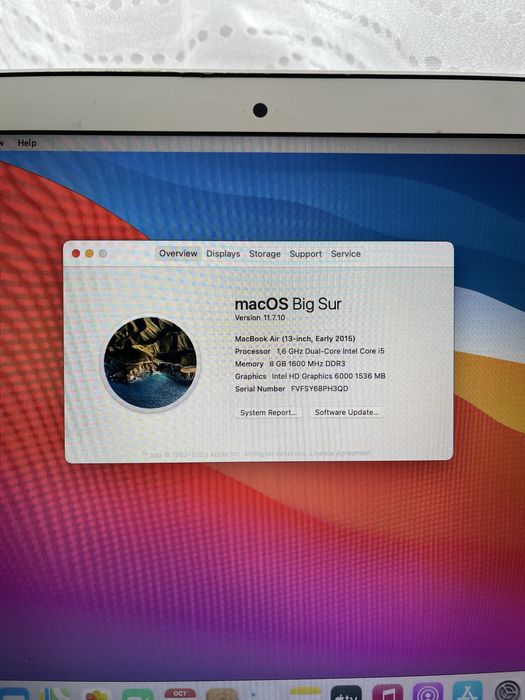• Macbook Air • BATERIE 95%  • 13.3 inch •